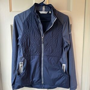 Peter Millar Dark Blue Quilted Jacket